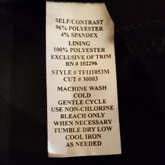 connected apparel Dress Cocktail Little Black Size 6 NWT - Picture 11 of 12